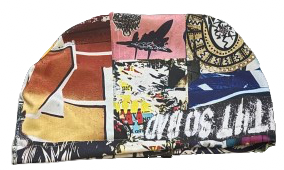 Graffiti Skull Cap